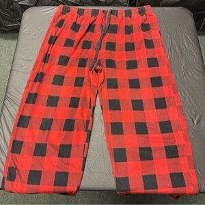 Stafford Red and Black Sleep Pants